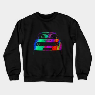 E vehicle e car colourful design Crewneck Sweatshirt